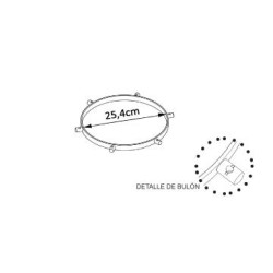 REPENIQUE RING 25,4 Ø X 1,5 CM BORDONERO 8 TEILUNGEN