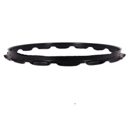 ARO METÁLICO BRIDA TRIPLE 35.6 Ø X 1.6 MM 16 DIVISIONES BATIDOR EPOXI NEGRO