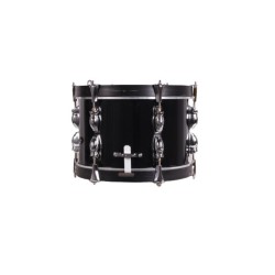 Experimente o nosso Tambor Militar 30,5 Ø X 20 cm forrado em pvc-NPDrums preto