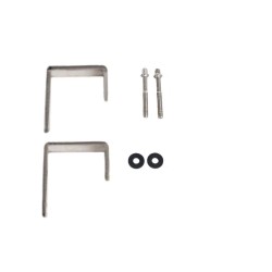 SOPORTE CAJA CHINA U CROME  PACK DE 2