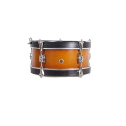 TAMBOR MINI SAYÓN NIÑOS CROME 30,5 Ø X 12 CM MIEL AROS GRAFITO NEGRO