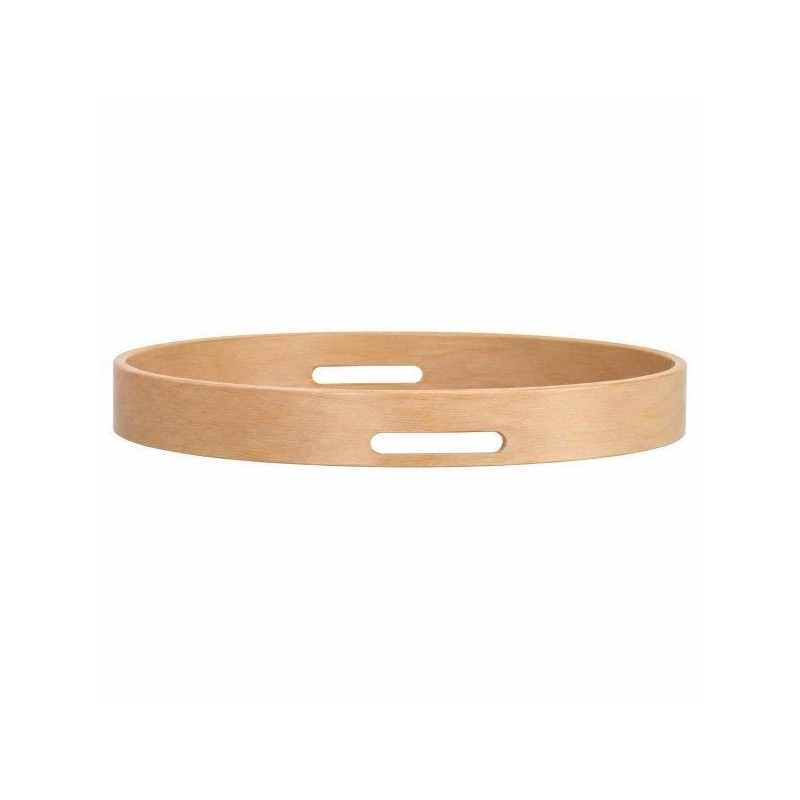 ARO MADERA BORDONERO 30,5 Ø CM X 3.0 CM NATURAL LISO