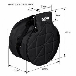 Compra tu funda caja estrecha 35cm-NP Drums