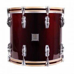 Compra el Timbal Pasión del Sur crome 40,6 Ø X 34 cm rojo vino-NPDrums
