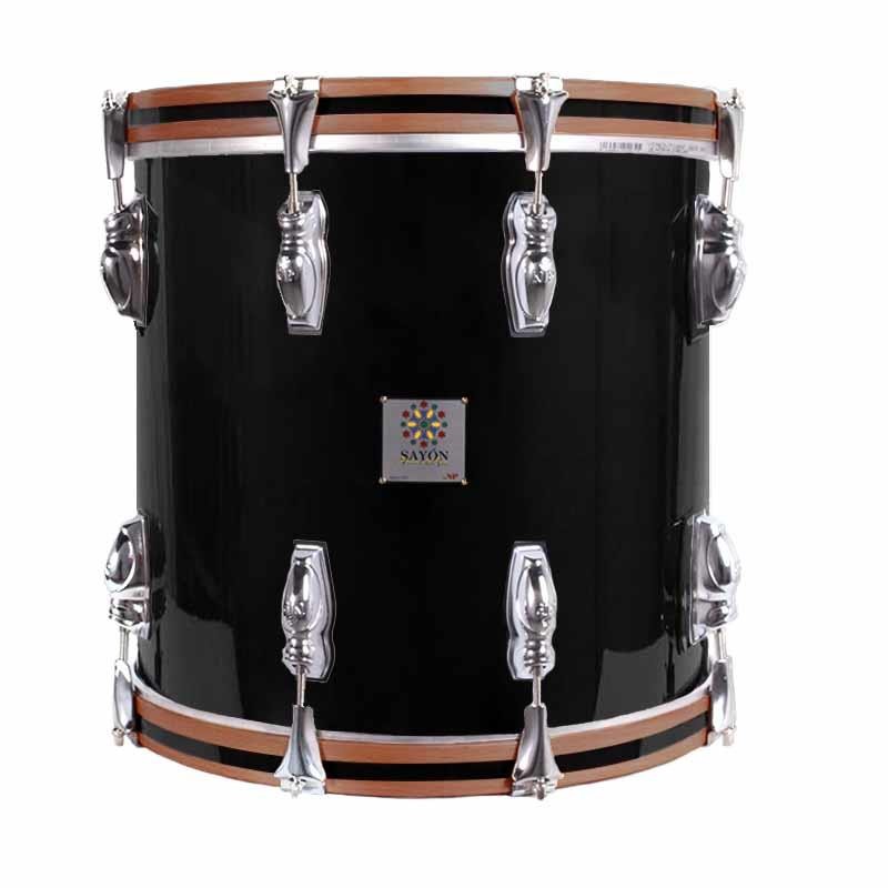 Consigue el Timbal Pasión del Sur crome 38,1 Ø X 34 cm negro-NPDrums