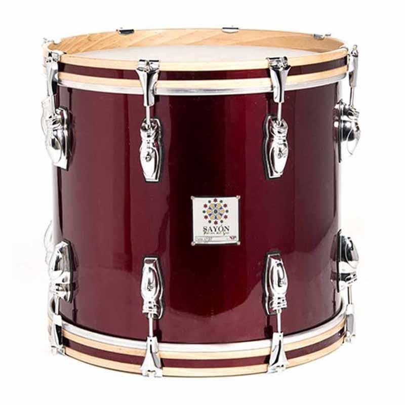 Get the Timbal Pasión del Sur crome 38,1 Ø X 34 cm wine red-NPDrums