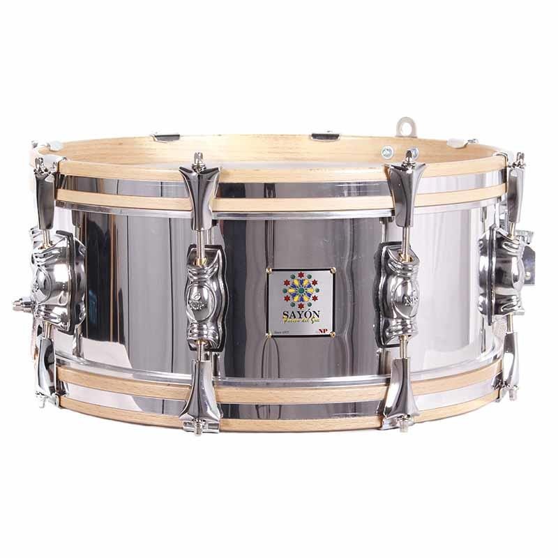 Consigue el Tambor Pasión del Sur crome 35,6 Ø X 16 cm plata-NPDrums