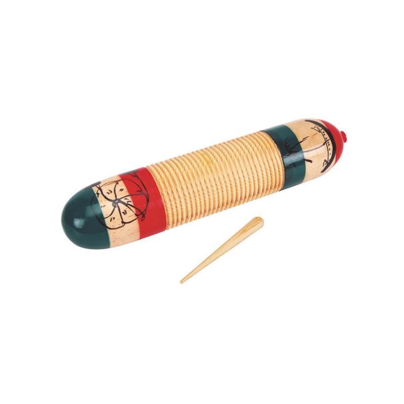 GUIRO MADERA CON RASCADOR