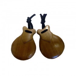NATURAL POLISHED CASTANETS Nº 5