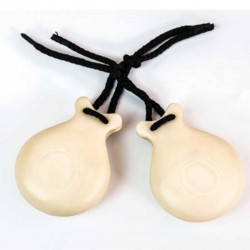CASTAÑUELAS FIBRA MARFIL SIN PICO Nº 6
