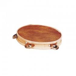 Einfaches Tamburin von 20 cm mit Hautpflaster -np drums