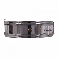 Prueba nuestra caja de banda 35,6 Ø X 09 cm madera en plata-NPDrums