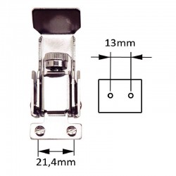 Palanca bordonera sayón crome