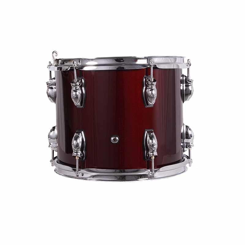 STOP SNARE DRUM 12" X 25 CM WINE RED METAL RINGS