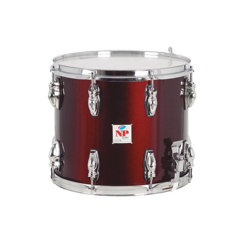 STOP SNARE DRUM 35.6 Ø X 30 CM WINE RED METAL RINGS