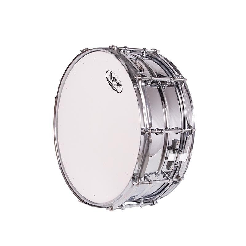 STEEL ORCHESTRAL Snare drum 14"X 5" ½ CHROMED METAL RINGS TRIPLE FLANGE