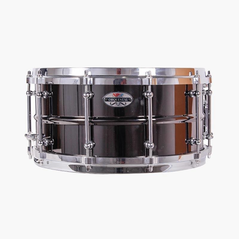 Prueba la Caja de orquesta 35,6 Ø X 16 cm latón negro-NPDrums