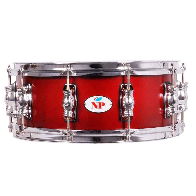 GROSSE CROME HOLZKISTE 35,6 Ø X 14 CM MAHAGONI METALL CREOLEN