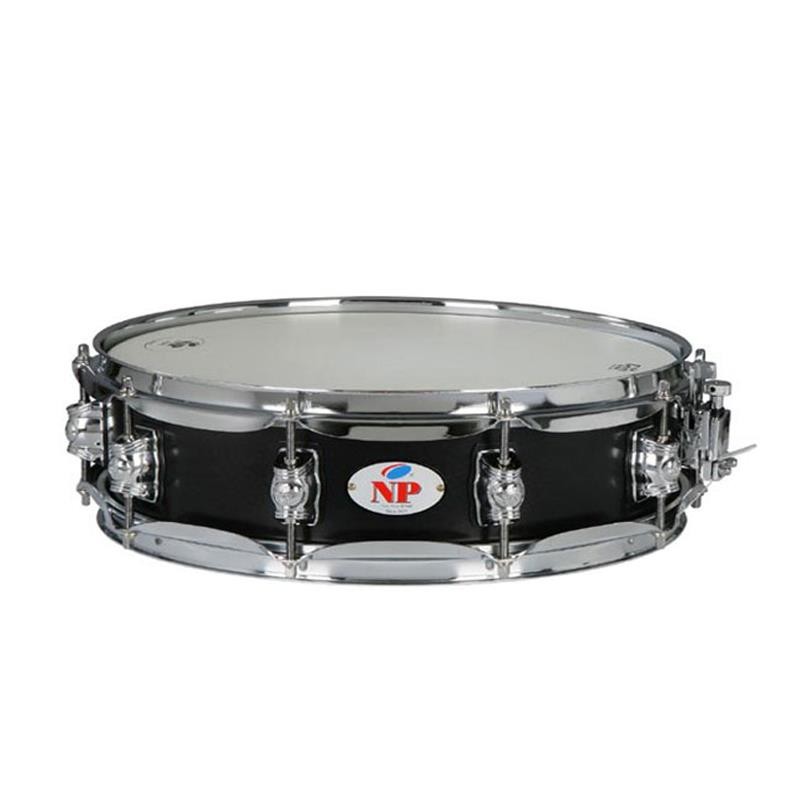 GRANDE BOÎTE EN BOIS DE CROME 35,6 Ø X 10 CM JET METAL HOOPS