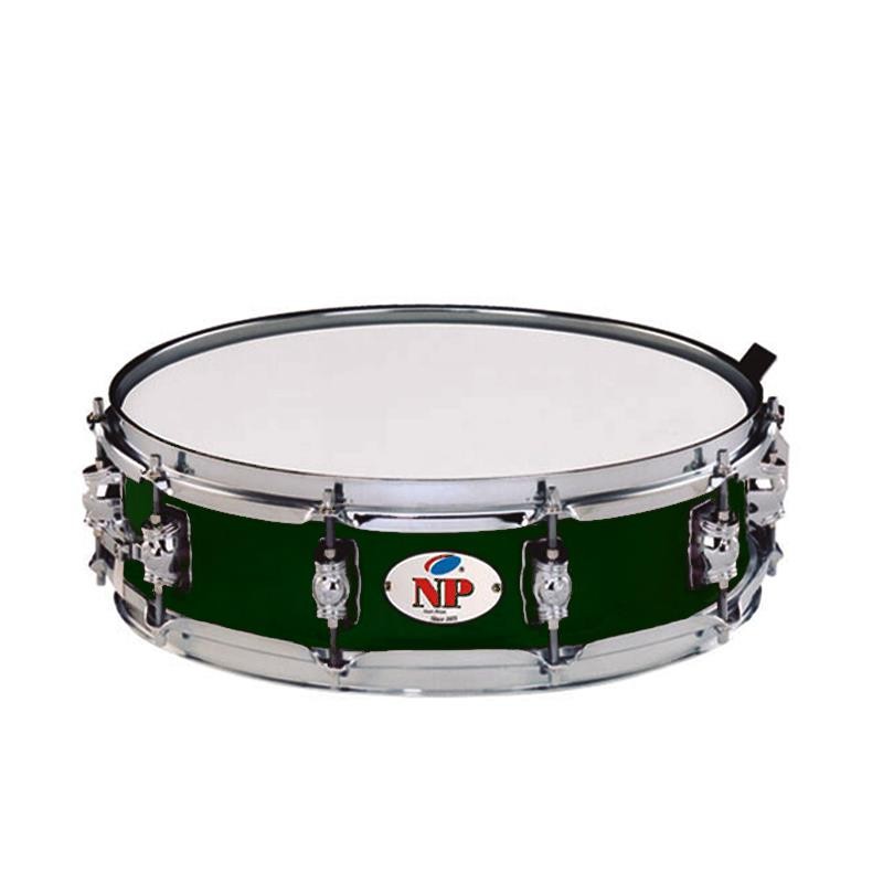 CAJA GREAT MADERA CROME 35,6 Ø X 10 CM ESMERALDA AROS METÁLICOS 