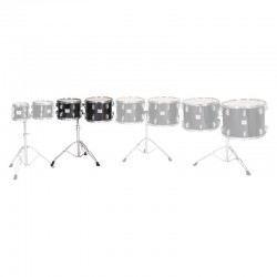 SET TOMS CONCIERTO 30,5 Ø & 25,4 Ø NEGRO CON SOPORTE