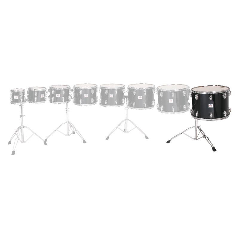 TOM CONCERT 40.6 Ø X 38 CM BLACK HOOPS