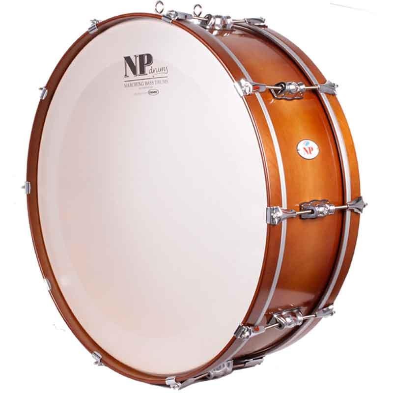 Try our 66.0 Ø X 20 cm percussion march bass drum in walnut-NPDrums
