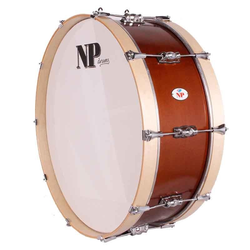 Probieren Sie unsere 66,0 Ø X 20 cm Percussion Marsch-Bass Drum in Walnuss-NPDrums