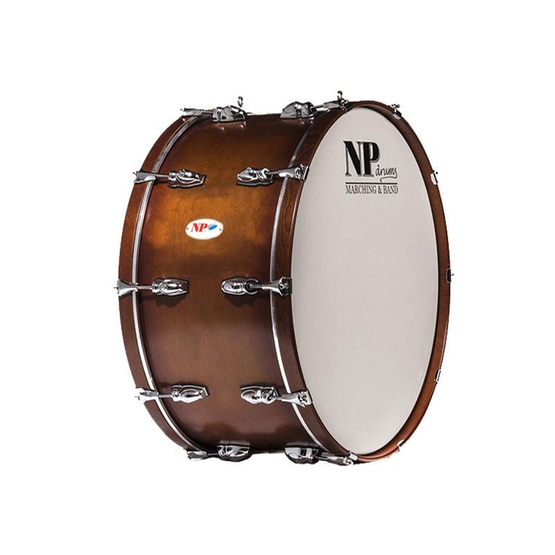 Prueba nuestro bombo marcha de percusion 66,0 Ø X 35 cm en nogal-NPDrums