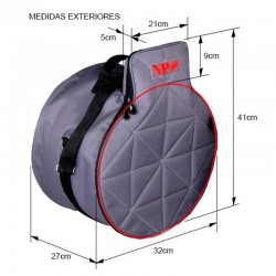 Compra tu funda caja estrecha 35cm-NP Drums