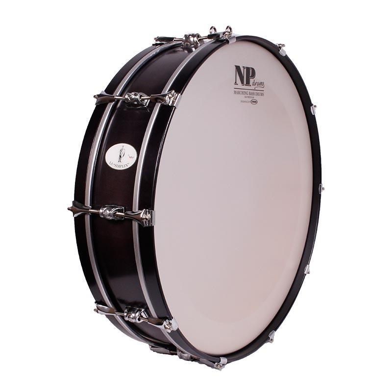 BOMBO MARCHA CROME LA SIMPLEX 71,1 Ø X 14 CM AZABACHE AROS AZABACHE