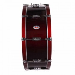 Prueba Nuestro Bombo Standar Cromado 66,0 Ø X 20 cm rojo vino-NPDrums
