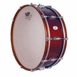 Prueba Nuestro Bombo Standar Cromado 66,0 Ø X 20 cm rojo vino-NPDrums
