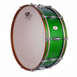 Prueba Nuestro Bombo Standar Cromado 66,0 Ø X 20 cm verde-NPDrums