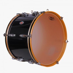 Prueba Nuestro Bombo Standar Cromado 45,7 Ø X 30 cm negro-NPDrums