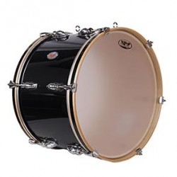 Prueba Nuestro Bombo Standar Cromado 45,7 Ø X 30 cm negro-NPDrums