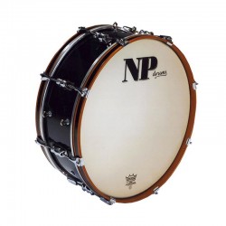Prueba Nuestro Bombo Standar Cromado 50,8 Ø X 20 cm negro-NPDrums