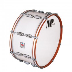 Prueba Nuestro Bombo Standar Cromado 50,8 Ø X 25 cm blanco-NPDrums