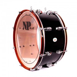 Prueba Nuestro Bombo Standar Cromado 50,8 Ø X 25 cm negro-NPDrums