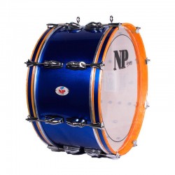 Prueba Nuestro Bombo Standar Cromado 50,8 Ø X 25 cm azul-NPDrums
