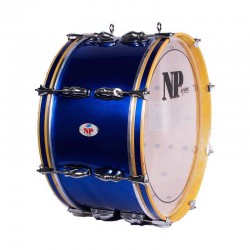 Prueba Nuestro Bombo Standar Cromado 50,8 Ø X 25 cm azul-NPDrums