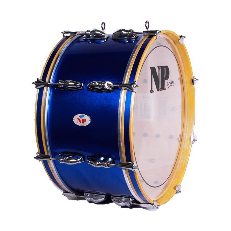 Essayez notre grosse caisse standard chromée 50,8 Ø X 25 cm bleu-NPDrums