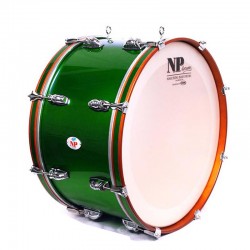 Prueba Nuestro Bombo Standar Cromado 50,8 Ø X 35 cm verde-NPDrums