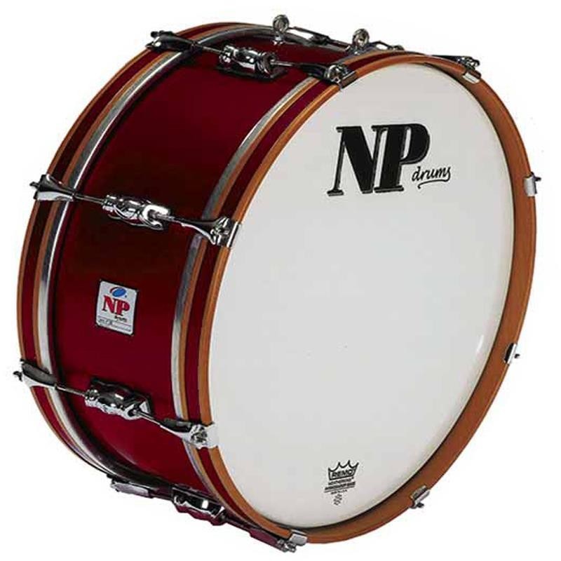 Try our Standard Bass Drum Chrome 55.9 Ø X 20 cm wine red-NPDrums