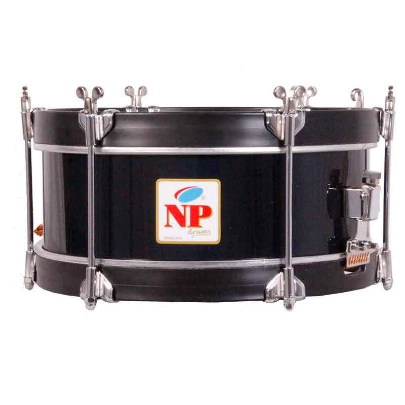 CHILDREN'S BROTHERHOOD DRUM 12" X 11 CM BLACK RINGS PLAIN BLACK