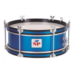 TAMBOR COFRADÍA INFANTIL 30,5 Ø X 11 CM AZUL AROS NEGRO RANURA