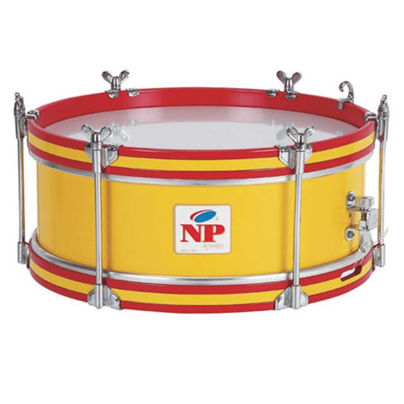 CHILDREN’S BROTHERHOOD DRUM 30,5 Ø X 11 CM YELLOW RED RINGS GROOVE