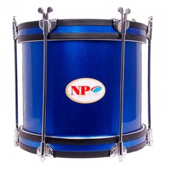 TIMBAL COFRADÍA INFANTIL 30,5 Ø X 25 CM AZUL AROS NEGRO RANURA