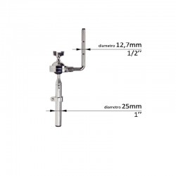 Brazo Timbalrotura NP 12,7 MM.