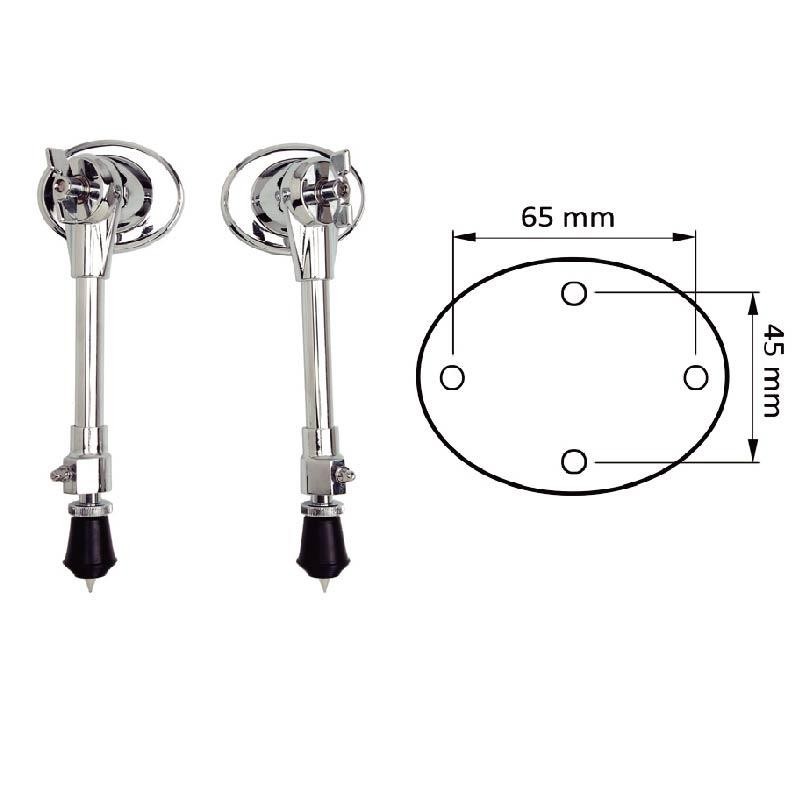 Nova Bass Drum Paw Pack of 2.